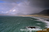 Rainbow over Luskentyre Bay, Harris, Scotland - Ecosse - 18586 Rainbow over Luskentyre Bay, Harris, Scotland - Ecosse - 18586