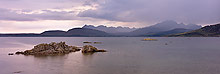 Cuillins from Sleat, Skye, Scotland - Les Cuillins depuis Sleat, Skye, Ecosse  17326