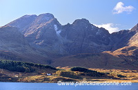 Cuillins and loch Slapin, Skye, Scotland -  Ecosse - 19322