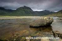 Cuillins and stream, Skye , Scotland - Ecosse - 19325