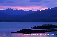 Cuillins and loch Eishort, Skye, Scotland - Skye, Ecosse - 19372