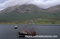 Loch Slapin and boats, Skye, Scotland - Skye, Ecosse - 19382 Loch Slapin and boats, Skye, Scotland - Skye, Ecosse - 19382