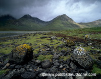 Cuillins and loch Slapin, Skye, Scotland - Cuillins et loch Slapin, Skye, Ecosse  15882