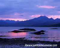 Cuillins and loch Eishort, Skye, Scotland - Cuillins et loch Eishort, Skye, Ecosse  15883