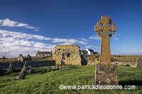 Celtic Cross, South Uist, Scotland - Croix celtique, Ecosse - 18797