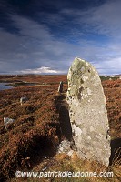 Pobull Fhinn stone circle, Uist, Scotland - Ecosse - 18804