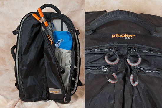 Kiboko, poches externes et zip