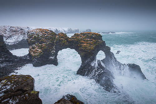 Gatklettur, arche naturelle