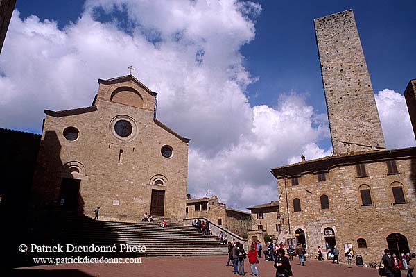 Tuscany, San Gimignano, collegiata - Toscane, San Gimignano  12386