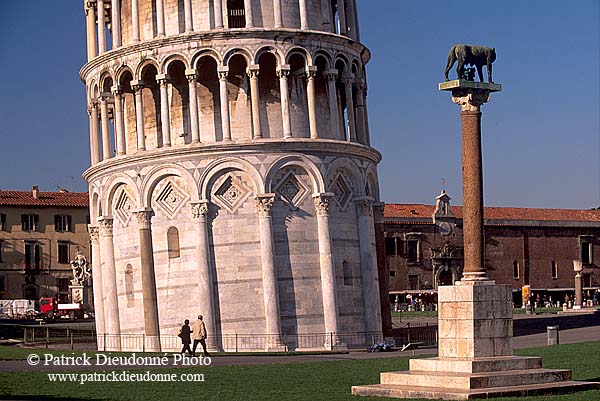 Tuscany, Pisa,Torre pendente - Toscane, Pise, Tour penchée 12489