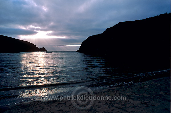 Muckle Sound at sunset, South Mainland -  Muckle Sound, Shetland  13411