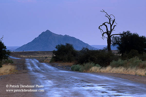 Rain in the desert, Sossusvlei, Namibia - Pluie dans le desert du Namib 14287