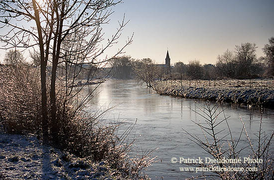 La Seille près de Metz en hiver - 17225