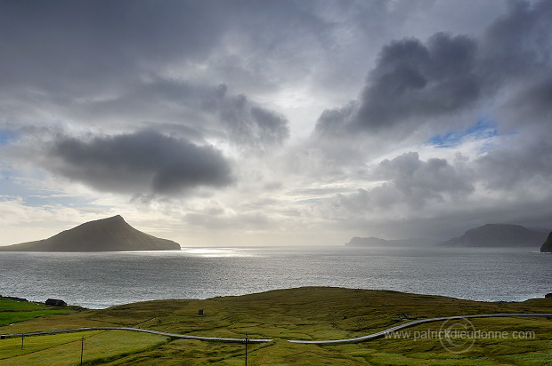 Koltur from Streymoy, Faroe islands - Ile de Koltur, iles Feroe - FER089