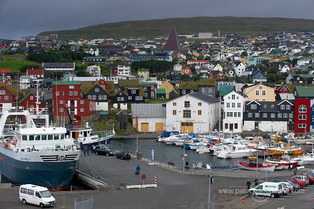 Eystaravag harbour, Torshavn, Faroe islands - Torshavn, iles Feroe - FER835
