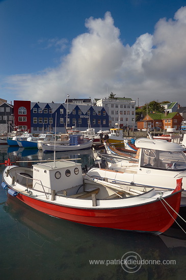 Eystaravag harbour, Torshavn, Faroe islands - Torshavn, iles Feroe - FER840