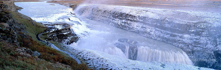 Gullfoss waterfall, Iceland - Cascade de Gullfoss, Islande - ISL0011
