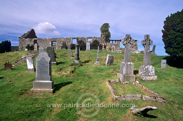 Cill Chriosd graveyard, Skye, Scotland -  Ecosse -  19315