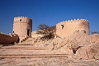 Nakhl fort, Batinah region - citadelle de Nakhl, Batinah, OMAN (OM10039)
