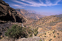 Wadi Bani Awf, Djebel Akhdar - Vallée Bani Awf, OMAN (OM10221)