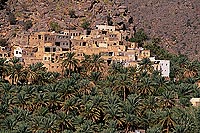 Misfat, traditional village, djebel Akhdar - Misfat, village, OMAN (OM10177)