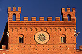 Tuscany, Siena, Palazzo Pubblico -  Toscane, Sienne, palais  12558