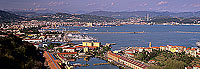 Liguria, La Spezia, view  - Ligurie, La Spezia, vue sur le golfe   12623