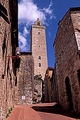 Tuscany, San Gimignano, Torre Grossa - Toscane, San Gimignano  12391