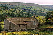 Swaledale, farm, Yorkshire Dales NP, England - Ferme, Swaledale 12790