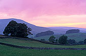 Sunset, Wensleydale, Yorkshire NP, England - Couchant   12873