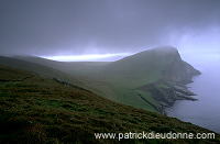 Foula, Shetland : The Noup (248 m) -  Falaises de The Noup, Foula 13139