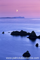 Sunset over Sand Wick & Foula, Shetland. - Couchant sur Foula  13499