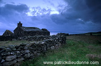 Ruined crofthouse, Yell, Shetland -  Fermette en ruines sur Yell  13714