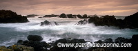 Rocky Antrim coast, Ireland (North) - Côte rocheuse, Irlande du Nord  15404