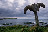 Whalebone at Skippigeo, Orkney, Scotland - Orcades, Ecosse  15686