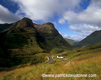 Glencoe Pass, Highlands, Scotland - Passe de Glencoe, Ecosse - 15822