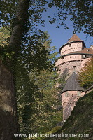 Haut-Koenigsbourg, chateau medieval (medieval castle), Alsace, France - FR-ALS-0323
