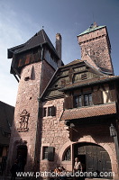 Haut-Koenigsbourg, chateau medieval (medieval castle), Alsace, France - FR-ALS-0328