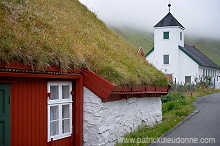Houses, Elduvik, Eysturoy, Faroe islands - Elduvik, iles Feroe - FER196