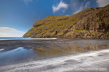 Inlet and beach, Saksun, Faroe islands - Saksun, iles Feroe - FER673