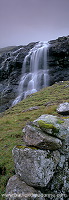 Waterfall, Saksun, Streymoy, Faroe islands - Cascade a Saksun, iles Feroe - FER061