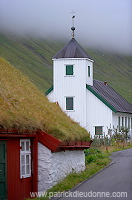 Church, Elduvik, Eysturoy, Faroe islands - Elduvik, iles Feroe - FER203